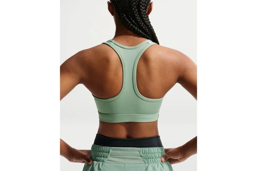 Nike Swoosh Sports Γυναικείο Αθλητικό Μπουστάκι Φυστικί