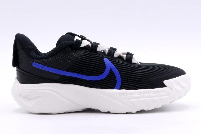 Nike Star Runner 4 Βρεφικά Παπούτσια Μαύρα, Μπλε, Λευκά
