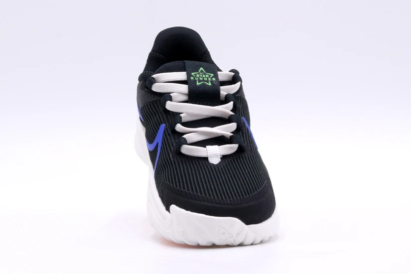 Nike Star Runner 4 Βρεφικά Παπούτσια Μαύρα, Μπλε, Λευκά