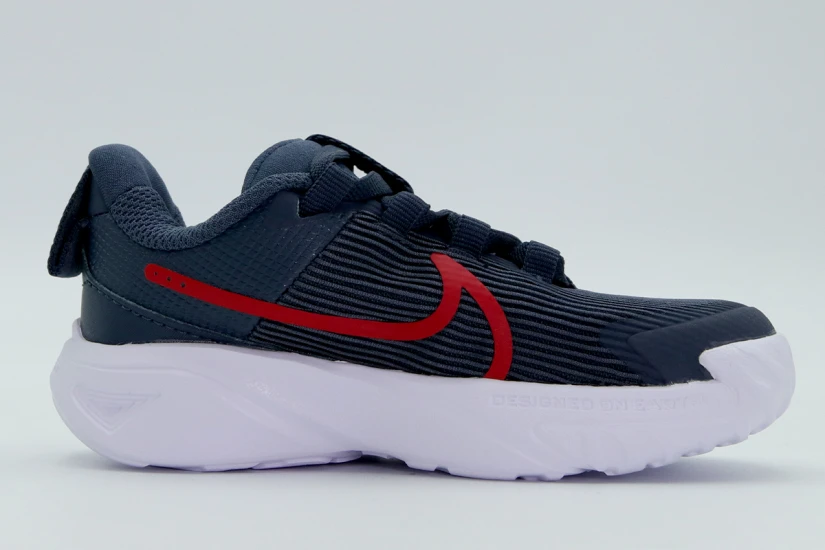 Nike Star Runner 4 Βρεφικά Παπούτσια Μπλε Σκούρα, Κόκκινα, Λευκά