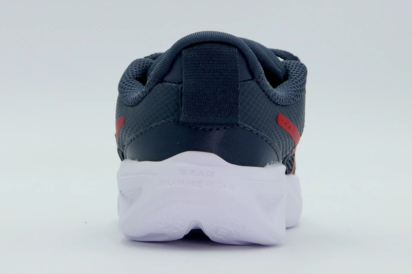 Nike Star Runner 4 Βρεφικά Παπούτσια Μπλε Σκούρα, Κόκκινα, Λευκά