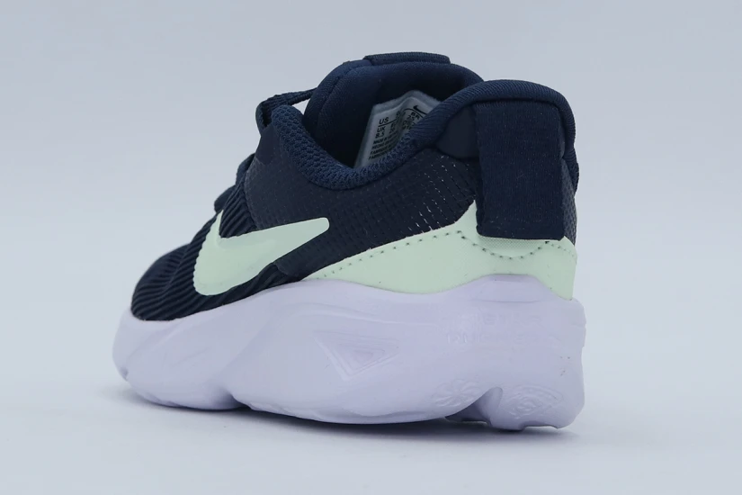 Nike Star Runner 4 Βρεφικά Παπούτσια Μπλε Σκούρο, Βεραμάν, Λευκά