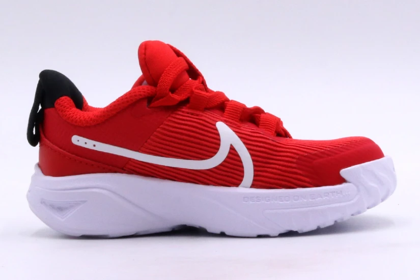 Nike Star Runner 4 Βρεφικά Παπούτσια Κόκκινα, Λευκά