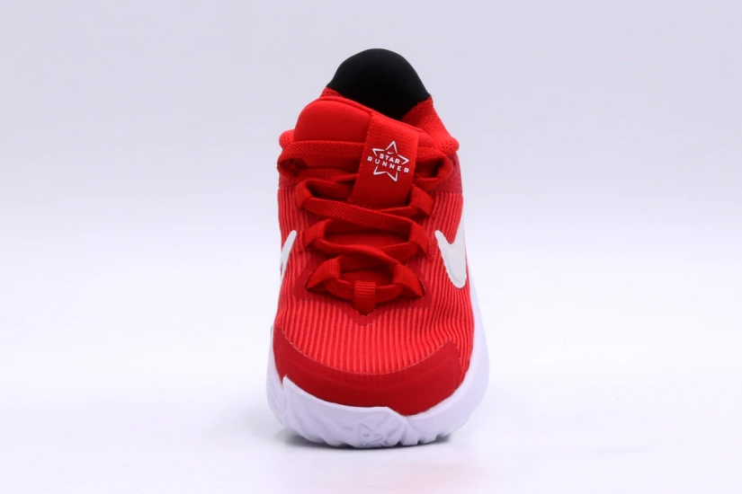 Nike Star Runner 4 Βρεφικά Παπούτσια Κόκκινα, Λευκά