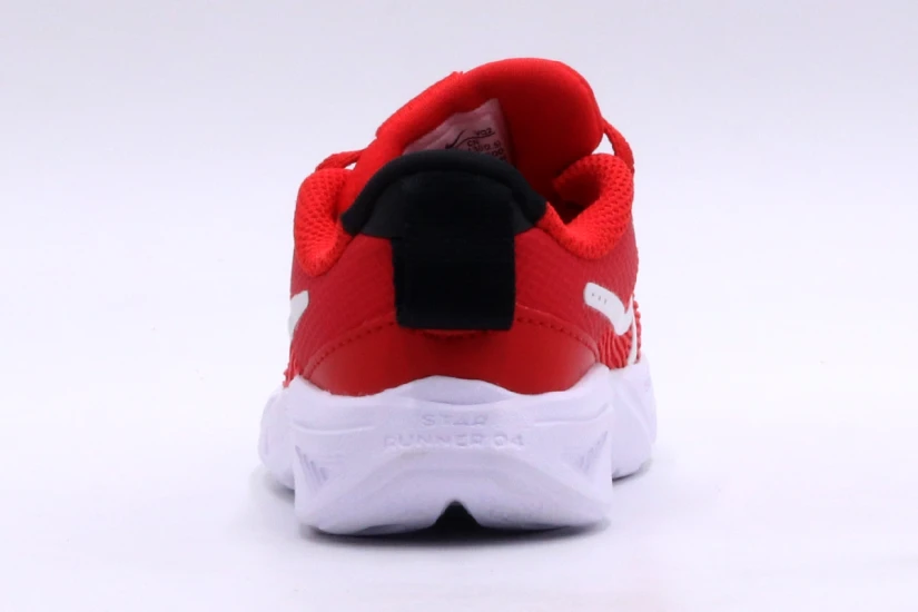 Nike Star Runner 4 Βρεφικά Παπούτσια Κόκκινα, Λευκά