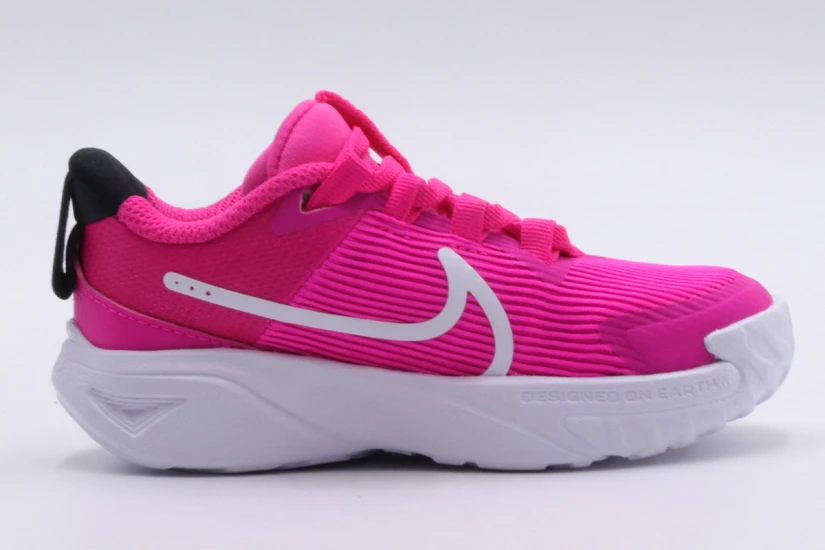 Nike Star Runner 4 Βρεφικά Παπούτσια Φούξια, Λευκά