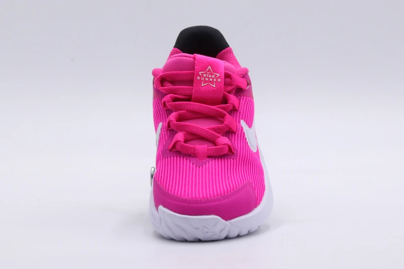 Nike Star Runner 4 Βρεφικά Παπούτσια Φούξια, Λευκά