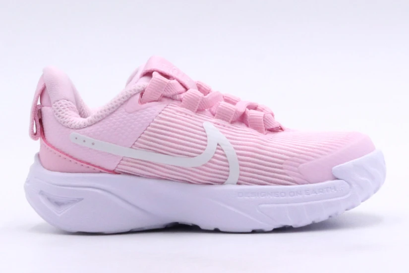Nike Star Runner 4 Βρεφικά Παπούτσια Ροζ, Λευκά