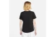 Nike Sportswear Club Essentials Γυναικείο Κοντομάνικο T-Shirt Μαύρο
