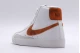Nike Blazer Mid 77 Γυναικεία Sneakers Λευκά, Πορτοκαλί