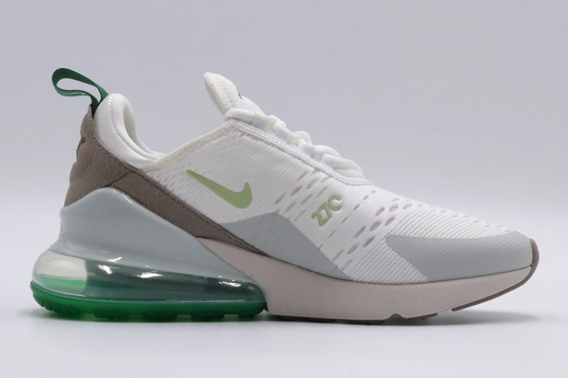 Nike Air Max 270 Γυναικεία Sneakers Λευκά, Γκρι, Πράσινα