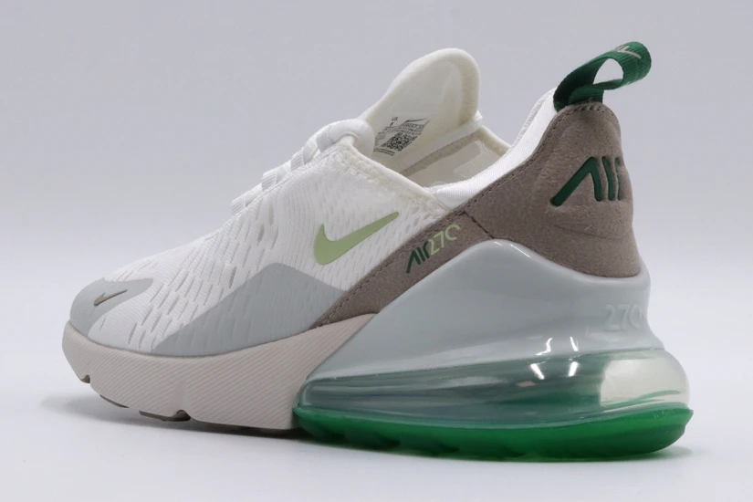 Nike Air Max 270 Γυναικεία Sneakers Λευκά, Γκρι, Πράσινα