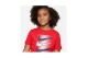 Nike Παιδικό Κοντομάνικο T-Shirt Κόκκινο