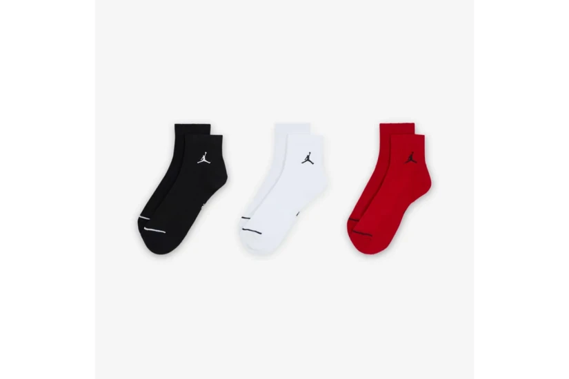 Jordan Everyday Ankle Κοντές Kάλτσες 3 Ζευγάρια