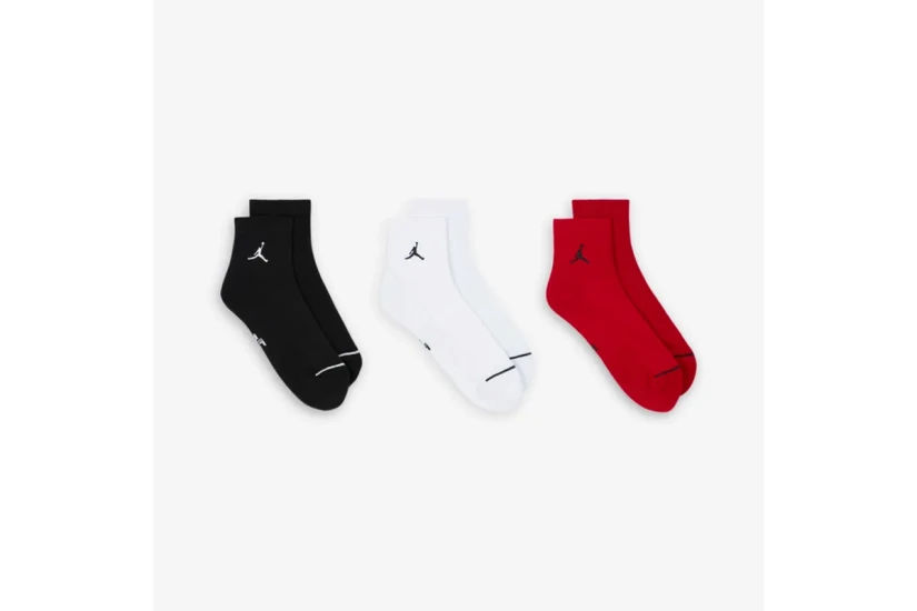 Jordan Everyday Ankle Κοντές Kάλτσες 3 Ζευγάρια