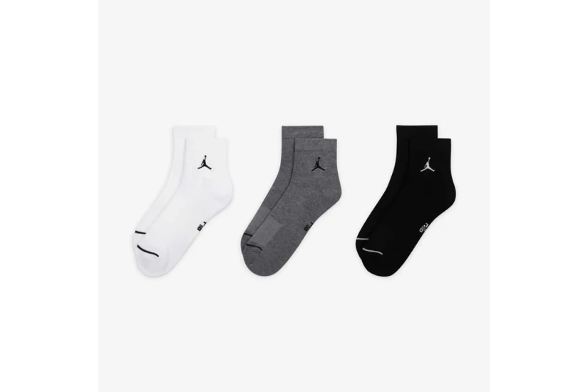 Jordan Everyday Ankle Κοντές Kάλτσες 3 Ζευγάρια