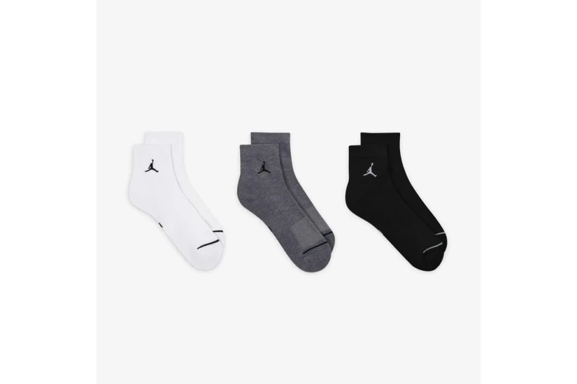 Jordan Everyday Ankle Κοντές Kάλτσες 3 Ζευγάρια