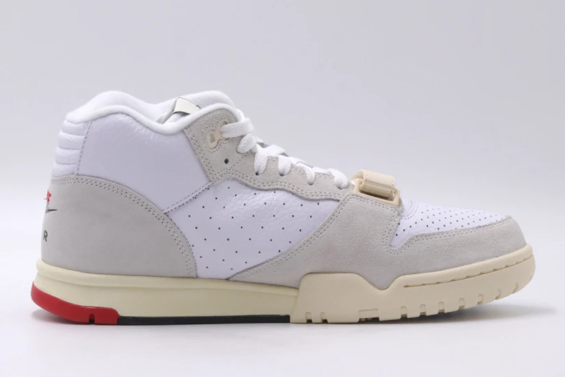 Nike Air Trainer 1 Ανδρικά Sneakers Λευκά, Γκρι, Κόκκινα