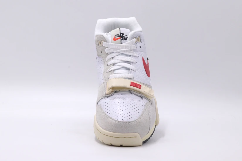 Nike Air Trainer 1 Ανδρικά Sneakers Λευκά, Γκρι, Κόκκινα