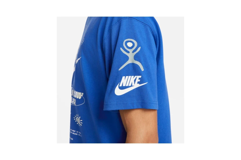 Nike Sportswear Ανδρικό Κοντομάνικο T-Shirt Ρουά, Λευκό