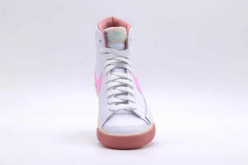 Nike Blazer Mid 77 Παιδικά Sneakers Λευκά, Ροζ