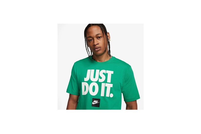 Nike Sportswear Just Do It Ανδρικό Κοντομάνικο T-Shirt Πράσινο