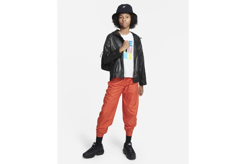 Nike Sportswear Boxy Print Παιδικό Κοντομάνικο T-Shirt Λευκό