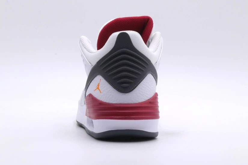 Jordan Max Aura 5 Ανδρικά Sneakers Λευκά, Κόκκινα, Μαύρα