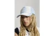Ed Hardy Crawling Dragon Washed Denim 5 Panel Καπέλο Snapback Γαλάζιο, Λευκό