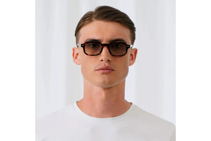 Explicit Poets Eddie Unisex Γυαλιά Ηλίου Καφέ, Πράσινα
