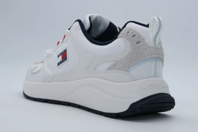 Tommy Jeans Runner Sneakers Λευκά