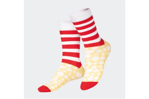 Eat My Socks Pop Corn Κάλτσες Ψηλές 1 Ζευγάρι (EMSKIDPCO)