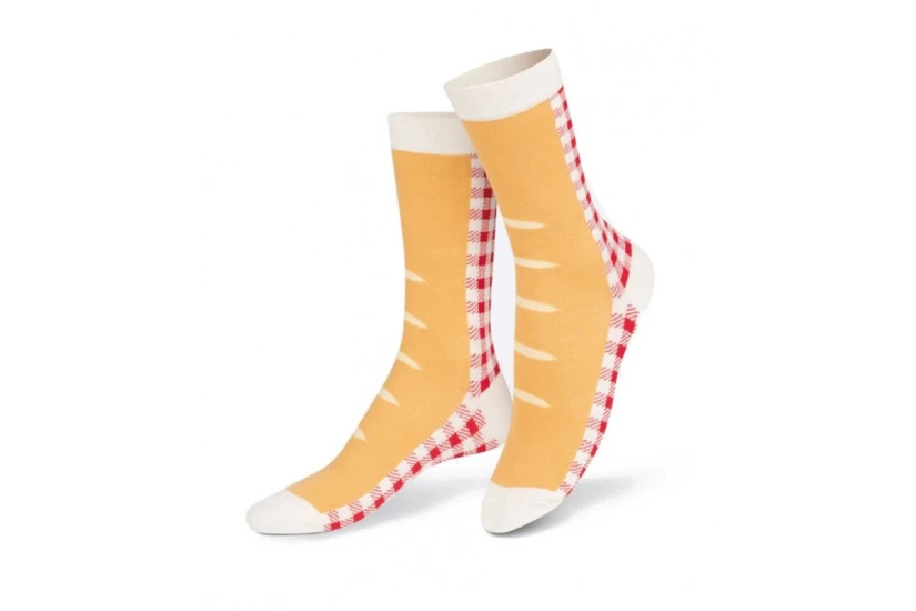 Eat My Socks French Baguette Unisex Ψηλές Κάλτσες 1 Ζευγάρι