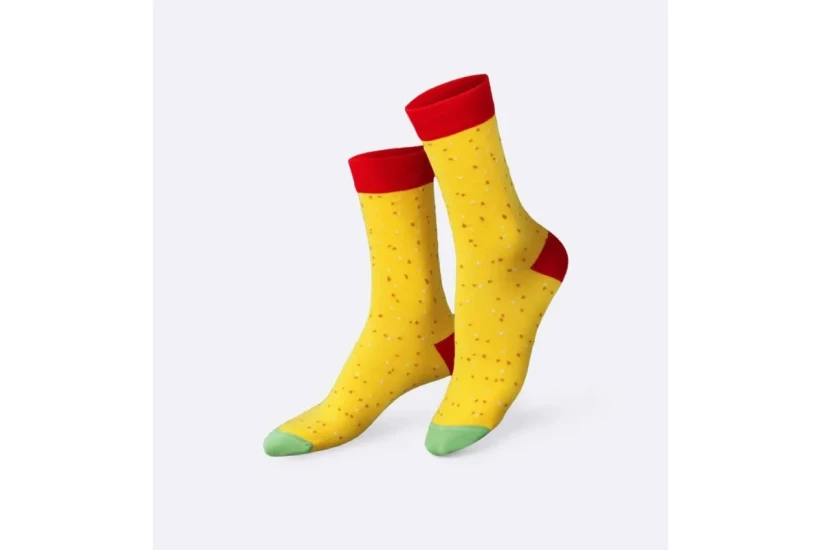 Eat My Socks Tasty Nachos Unisex Ψηλές Κάλτσες 2 Ζευγάρια