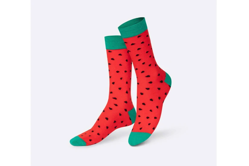Eat My Socks Fresh Watermelon Unisex Κάλτσες πάνω από τη Γάμπα 
