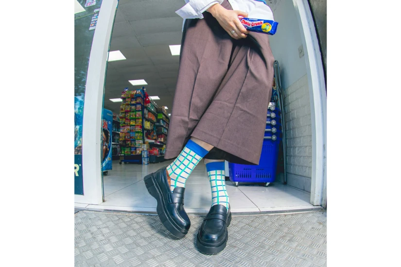 Eat My Socks Choco Crush Unisex Κάλτσες μέχρι τη Γάμπα Πολύχρωμες 1 Ζευγάρι