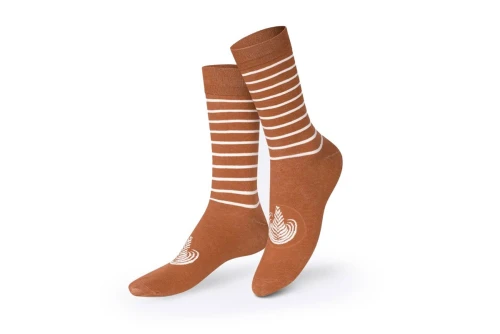 Eat My Socks Caffe Latte Κάλτσες Ψηλές 1 Ζευγάρι (EMSNOCSLACA)