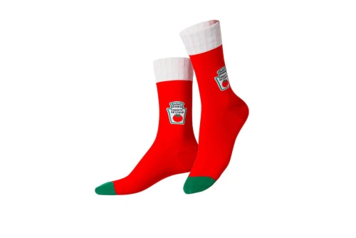 Eat My Socks Ketchup Κάλτσες Ψηλές 1 Ζευγάρι (EMSSAFTKET)