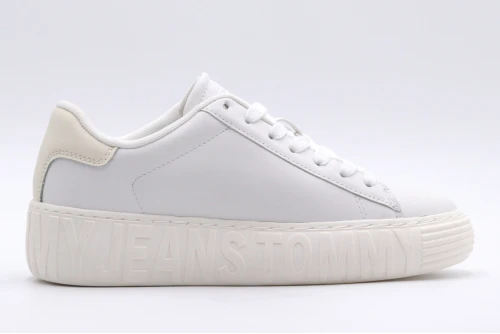 Tommy Jeans Tjw New Cupsole Leather Lc Sneakers (EN0EN02212 YBL)