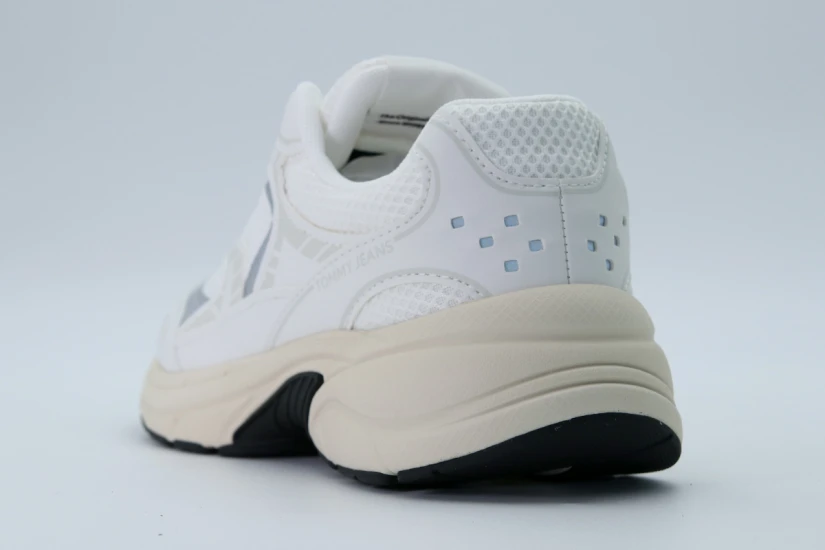 Tommy Jeans Archive Sneakers Λευκά, Γκρι, Μπεζ