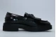 Tommy Jeans Fringes Γυναικεία Loafers Μαύρα