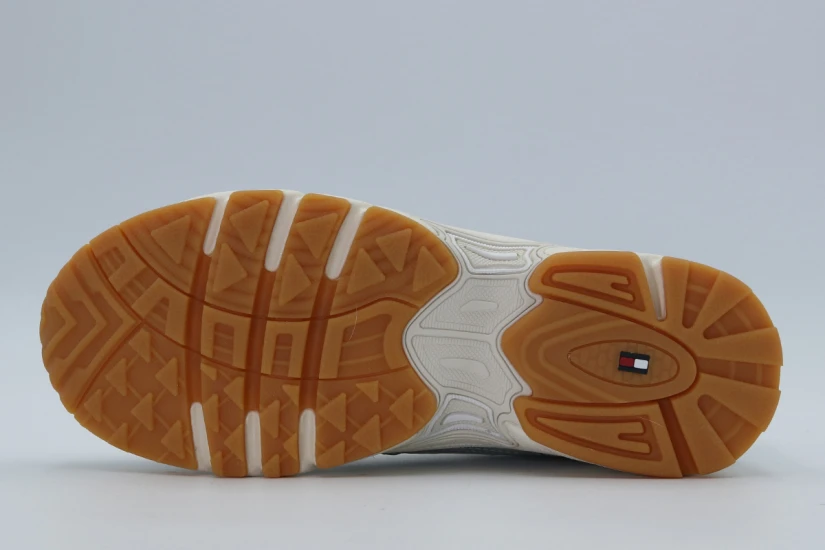 Tommy Jeans Archive97 Sneakers Μπεζ, Ασημί