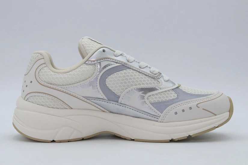 Tommy Jeans Archive 25 Γυναικεία Sneakers Εκρού, Ασημί, Μπεζ