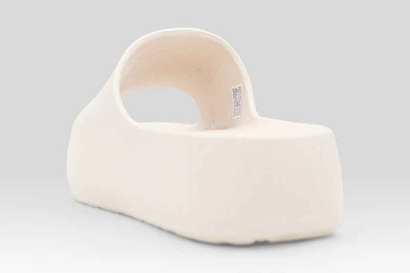 Tommy Jeans Chunky Pool Slide Γυναικείες Παντόφλες Εκρού