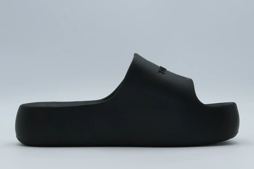 Tommy Jeans Chunky Pool Slide Γυναικείες Παντόφλες Μαύρες