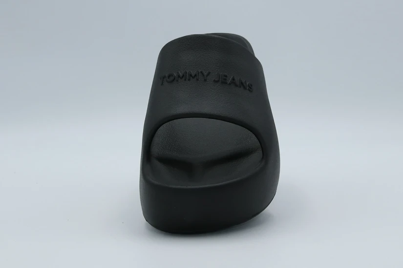 Tommy Jeans Chunky Pool Slide Γυναικείες Παντόφλες Μαύρες