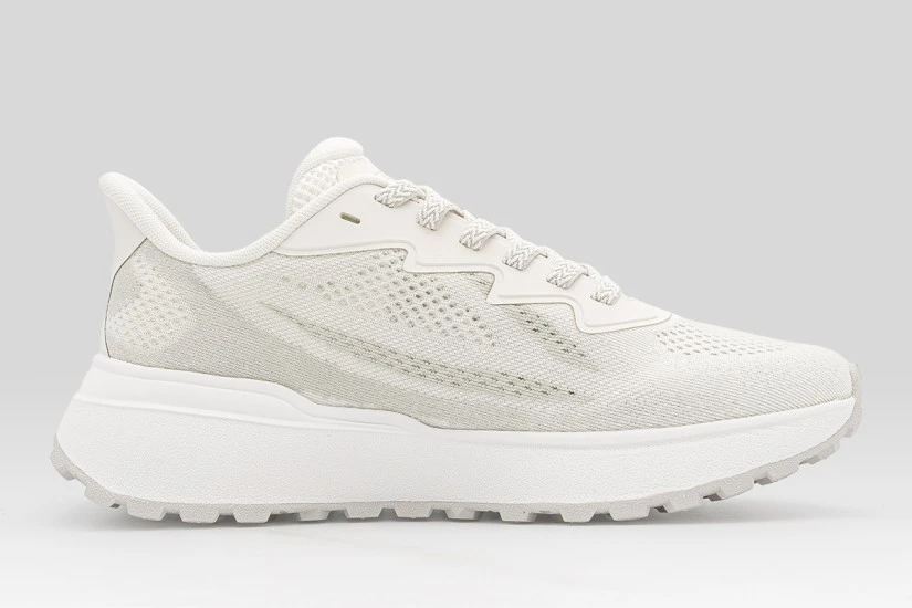 Tommy Jeans Mesh Jacquard Knit Cleat Γυναικεία Sneakers Λευκά