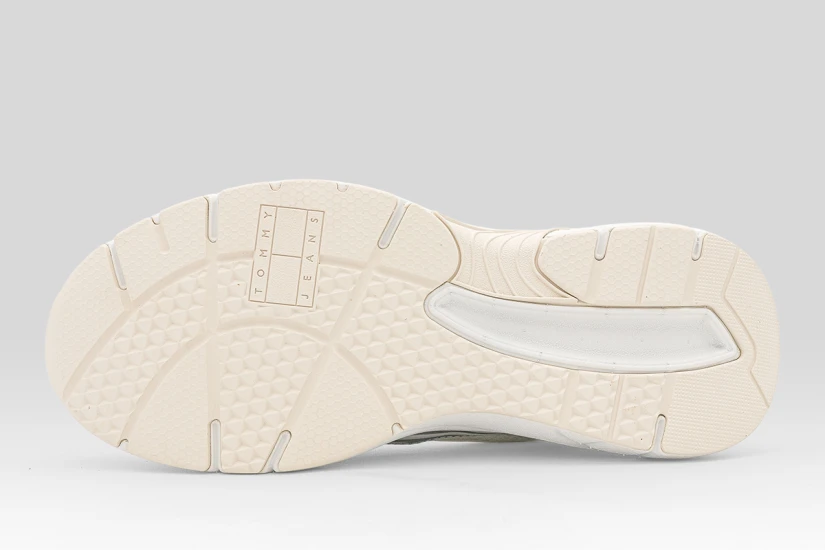 Tommy Jeans Archive 25 Γυναικεία Sneakers Λευκά, Ασημί