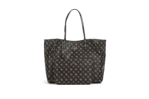 Guess Eco Victtoria Large 2 In 1 Τσάντα Tote (EPQ951429 BROWN)