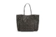 Guess Eco Victtoria Γυναικεία Shopper Τσάντα Καφέ, Μπεζ